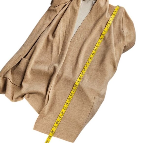 Aritzia Babaton Womens Beekman Cardigan, Open Front, Merino Wool, Size Large - Picture 5 of 9